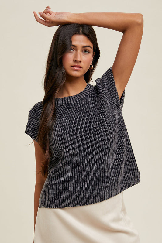 Charlie Short Sleeve Sweater