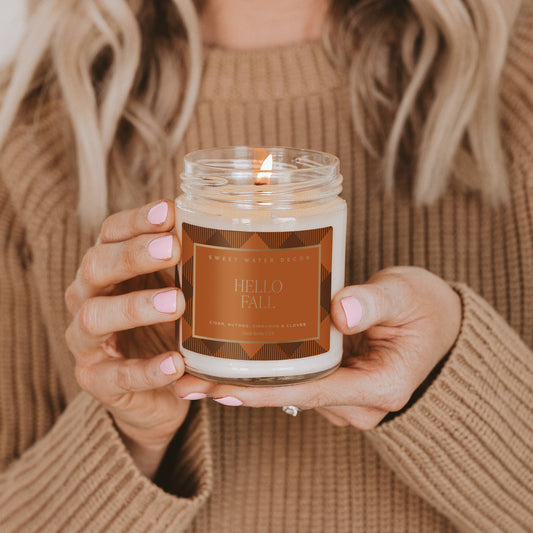 Hello Fall Candle 9oz