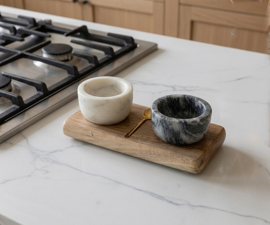 Marble Pinch Pot Set