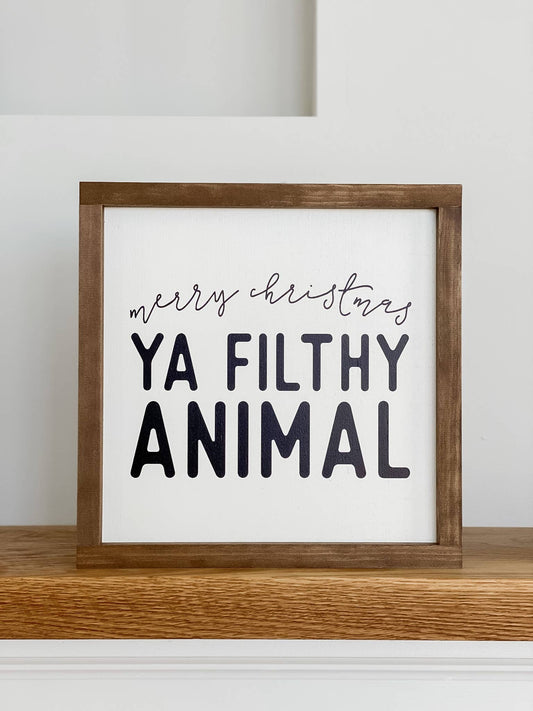 Merry Christmas Ya Filthy Animal