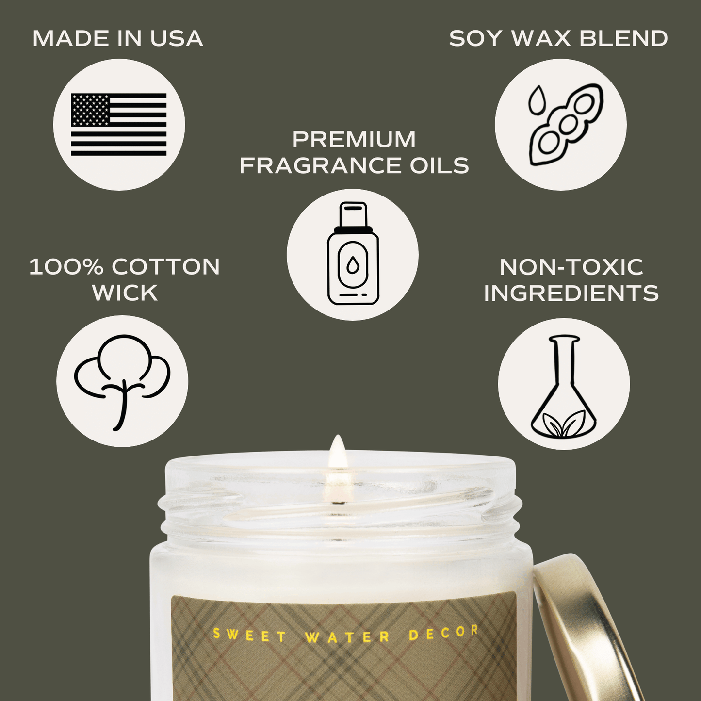 Flannel Soy Candle