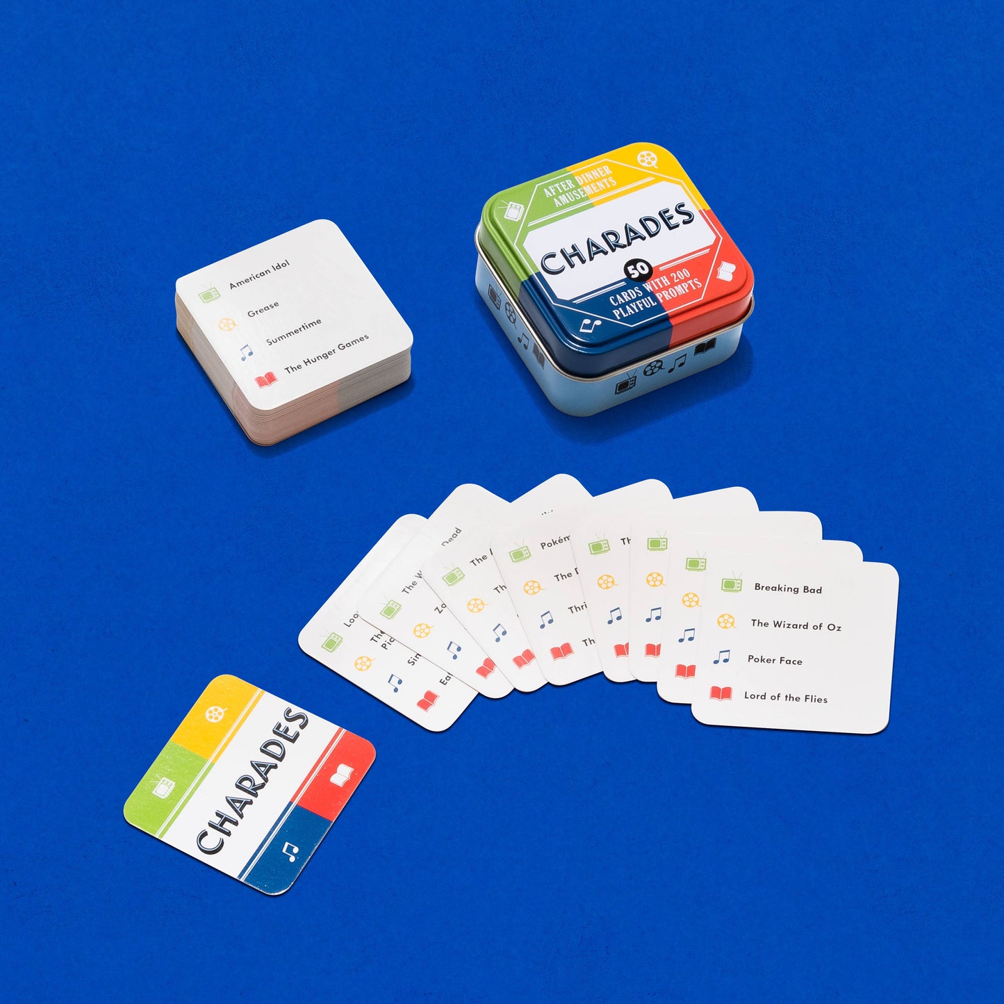 Charades Game Tin