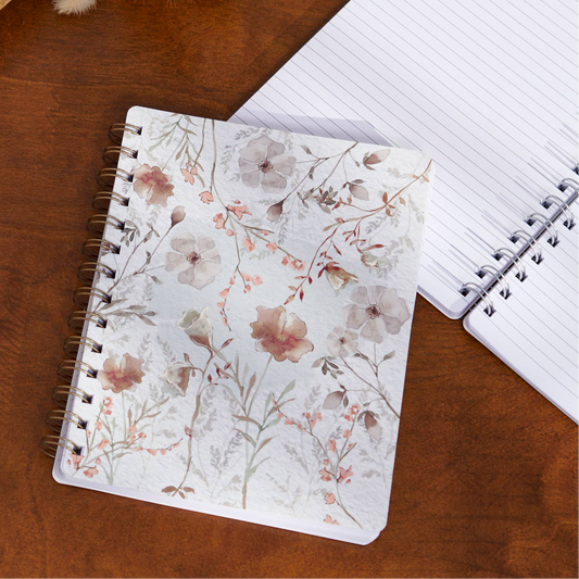 Cottage Garden Spiral Notebook
