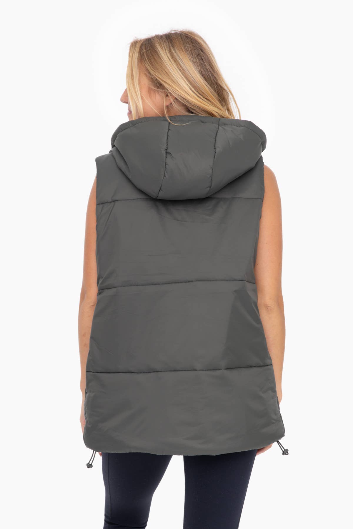 Olive Puffer Vest