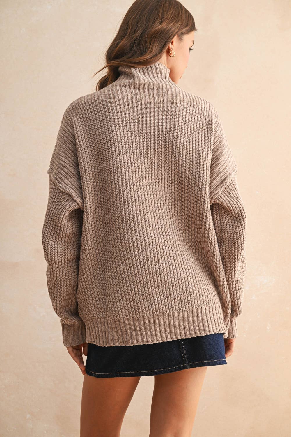 Simone Funnel Neck Sweater