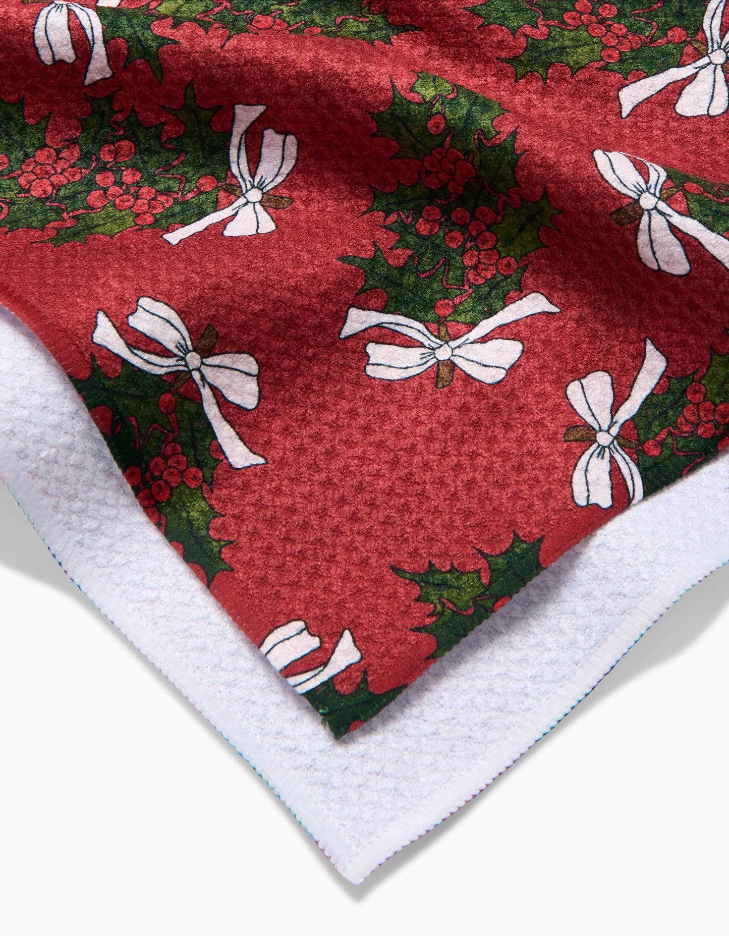 Geometry | Christmas Bow Tea Towel