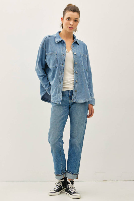 Sadie Cotton Shacket