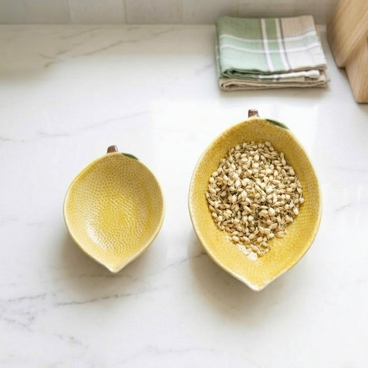 Stoneware Lemon Bowl