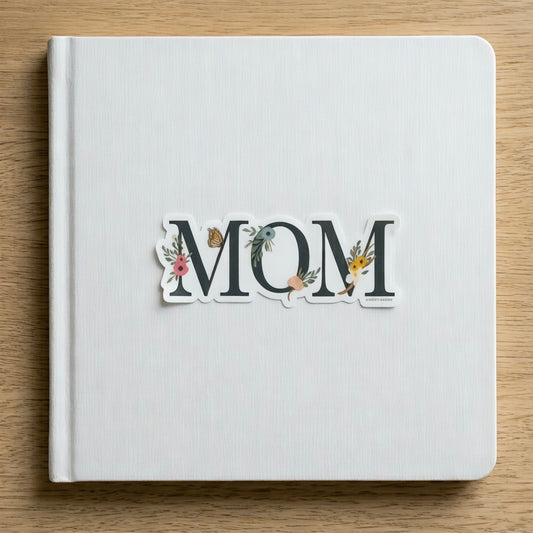 Mom Floral Sticker