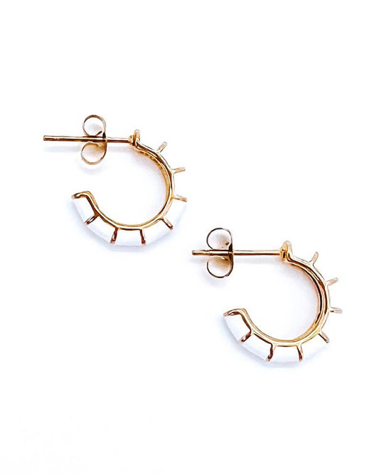 Evelyn Hoop Earrings