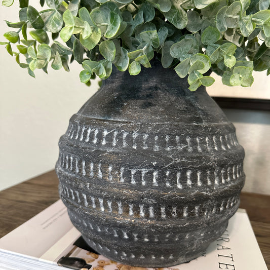 Sable Terracotta Vase