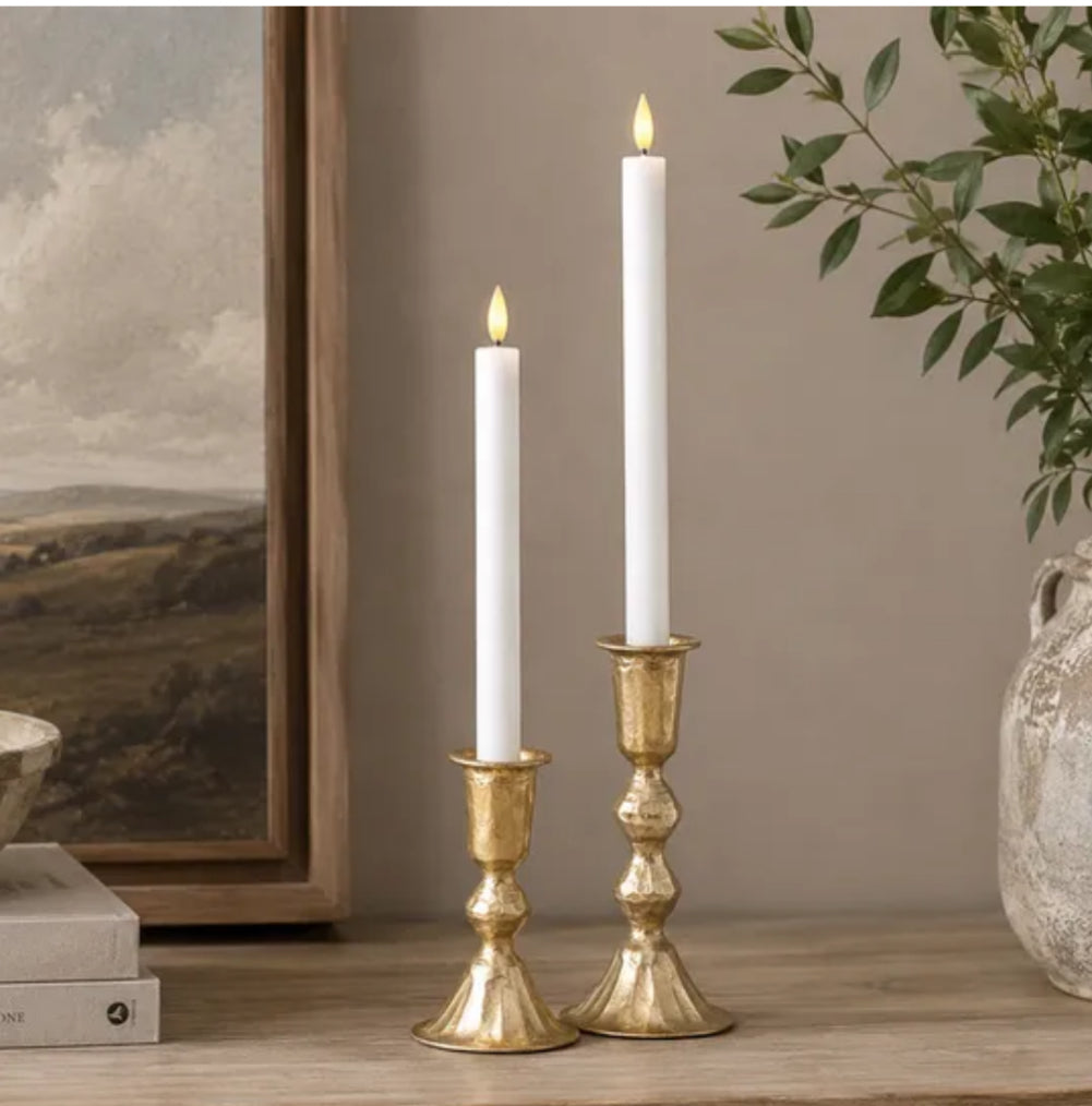 S/2 Rio Gold Candle Holders