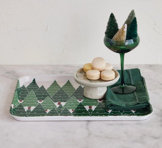 Holiday Tree Serving Tray