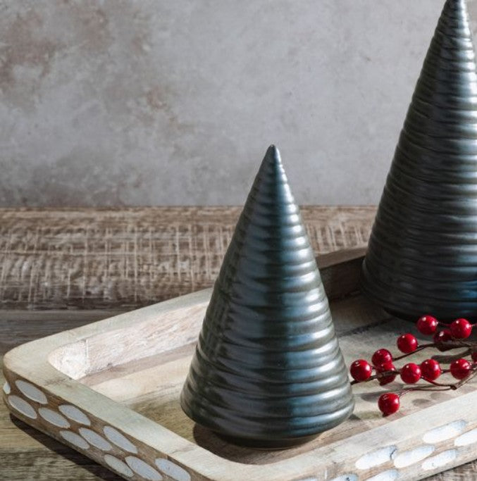 Dark Green Ceramic Tree