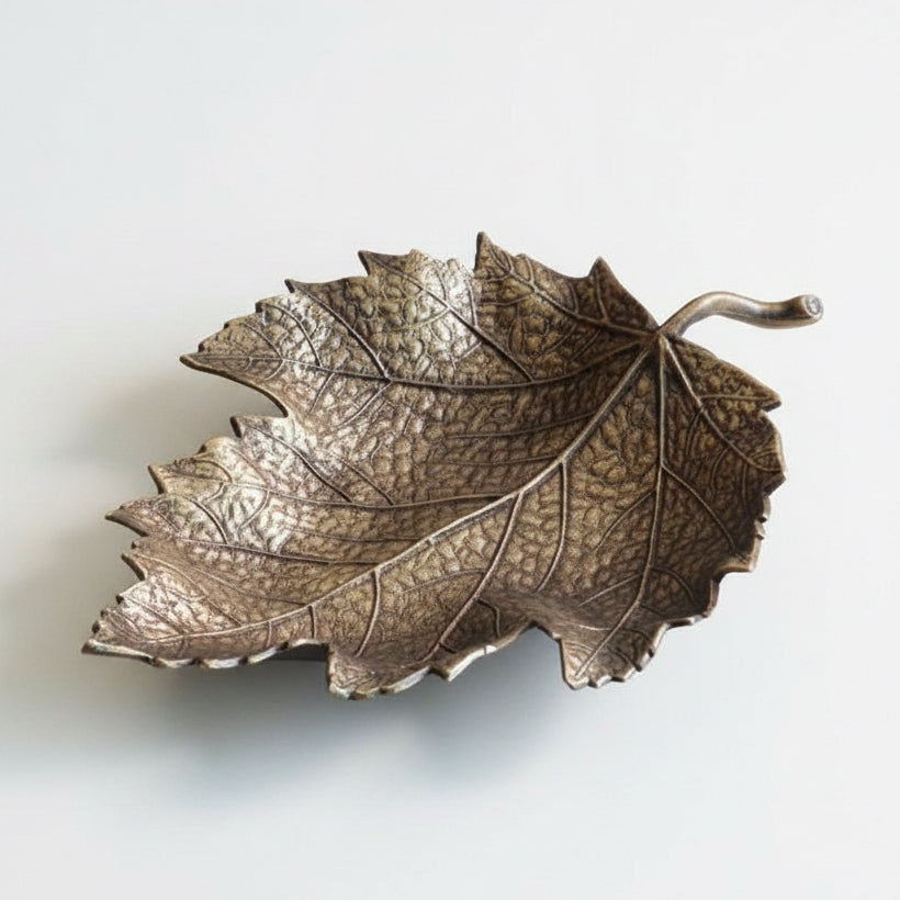 Antique Gold Leaf Tray