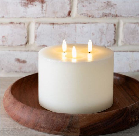 Triple Wick LED Candle