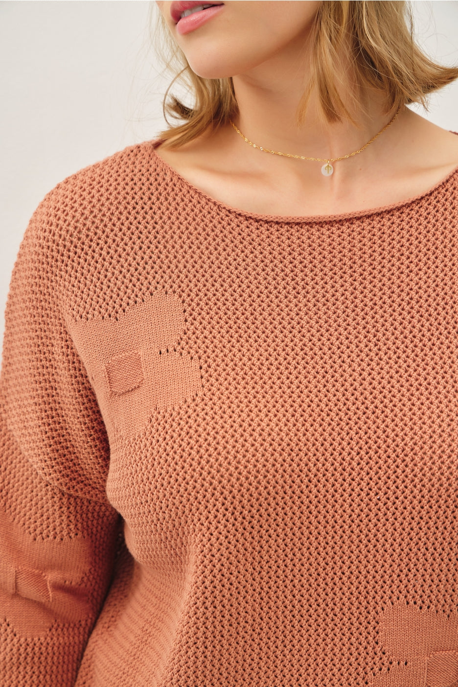 Floral Crochet Sweater