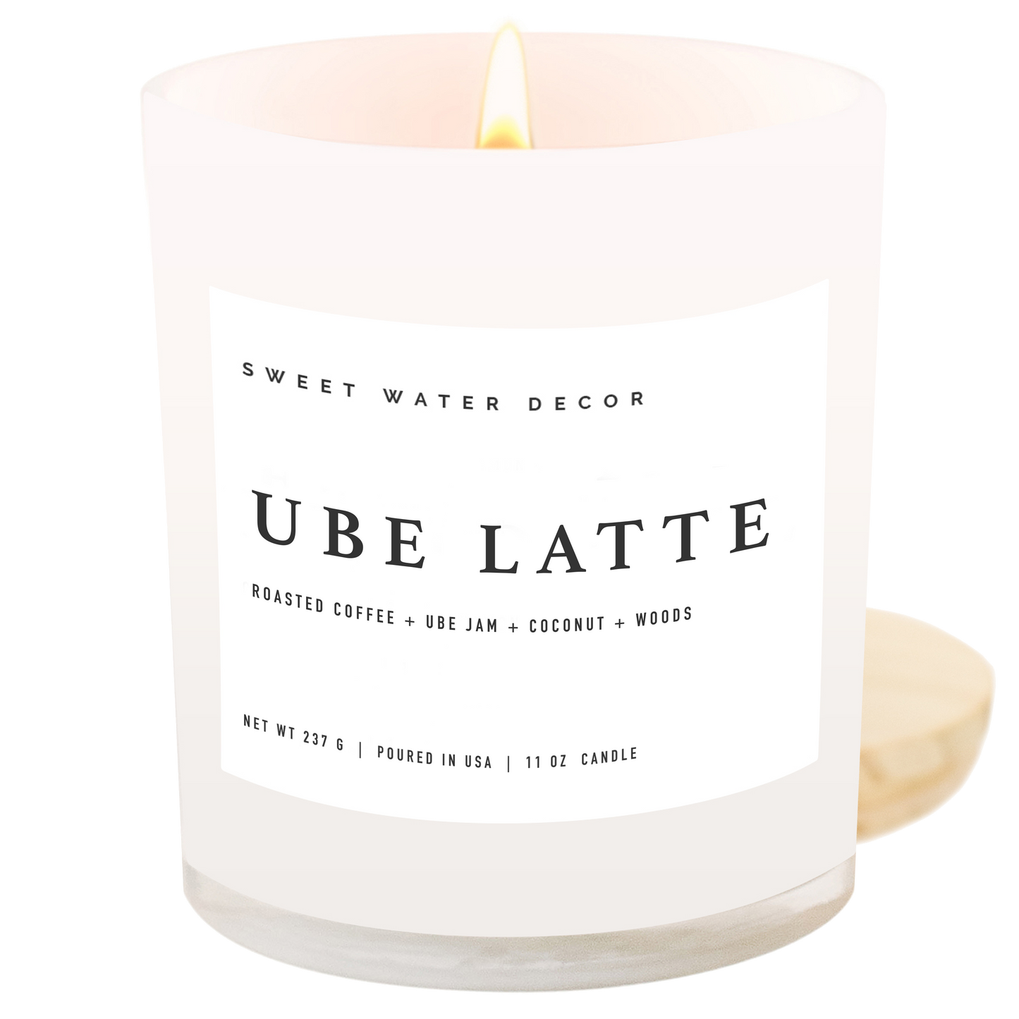 Ube Latte Soy Candle 11oz