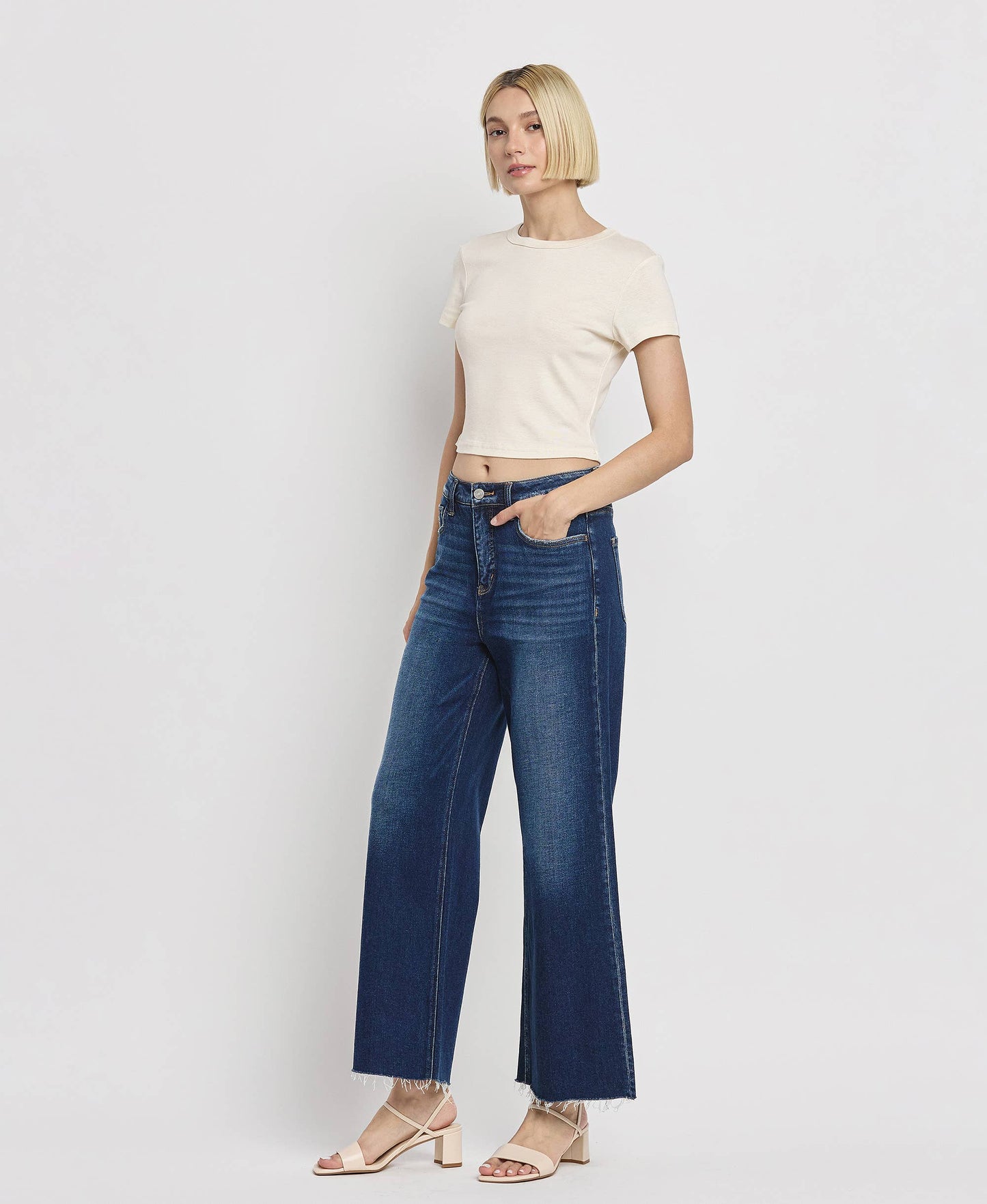 Janelle Wide Leg Jeans