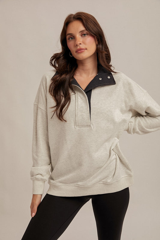 Thermal Contrast Sweatshirt