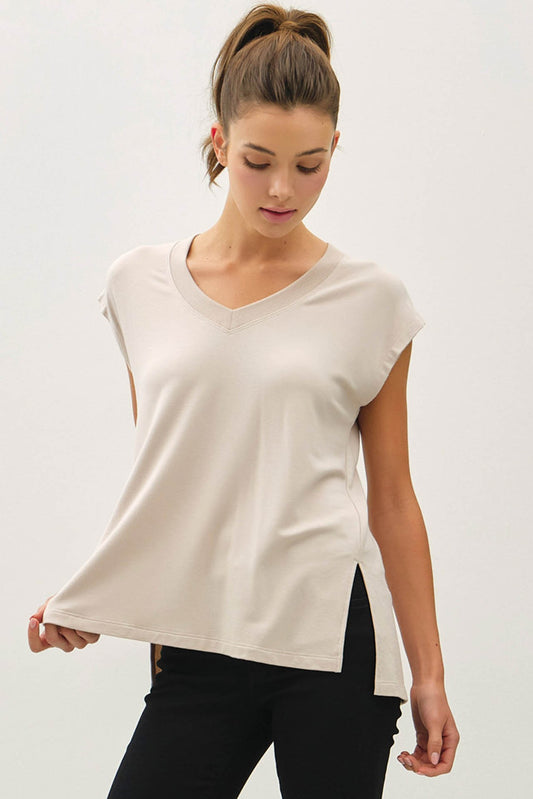 April V-Neck Tee