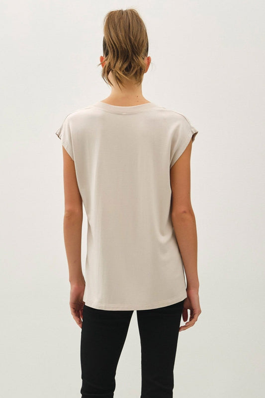 April V-Neck Tee