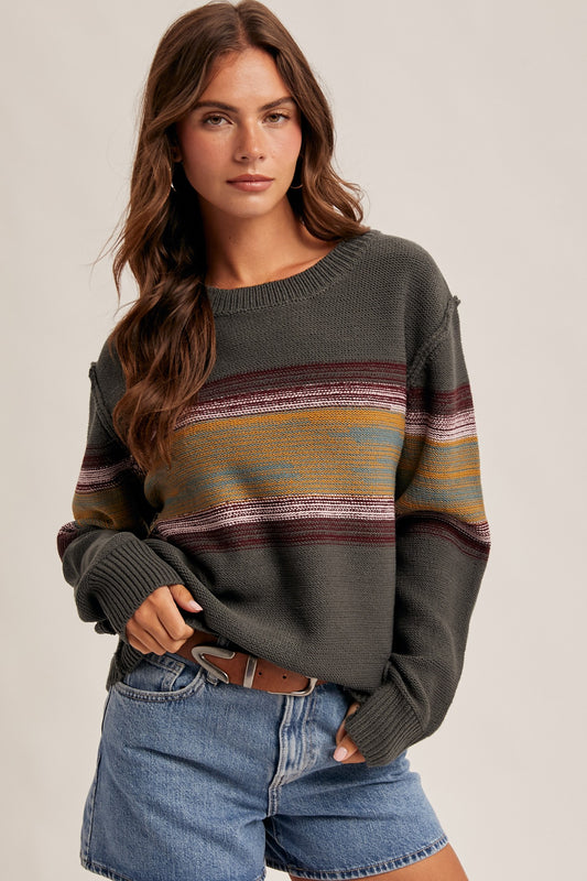 Retta Color Mix Sweater