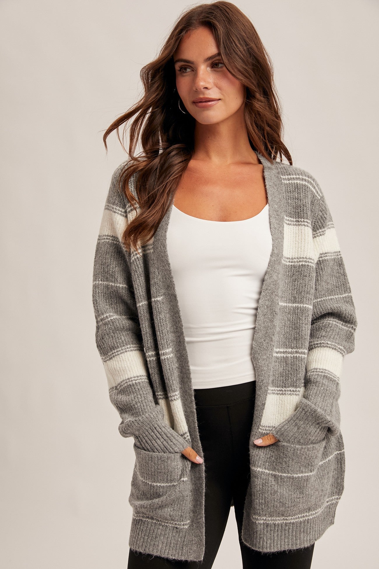 Grayson Stripe Cardigan