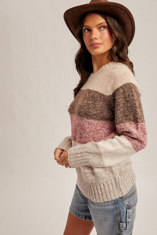 Eliana Colorblock Sweater
