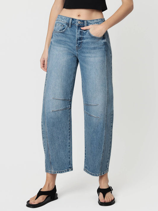 Romie Barrel Leg Jeans
