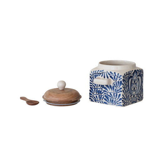 Scandi Pattern Canister