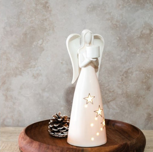 LED Angel Taper Holder