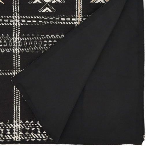 Mudcloth Embroidered Runner