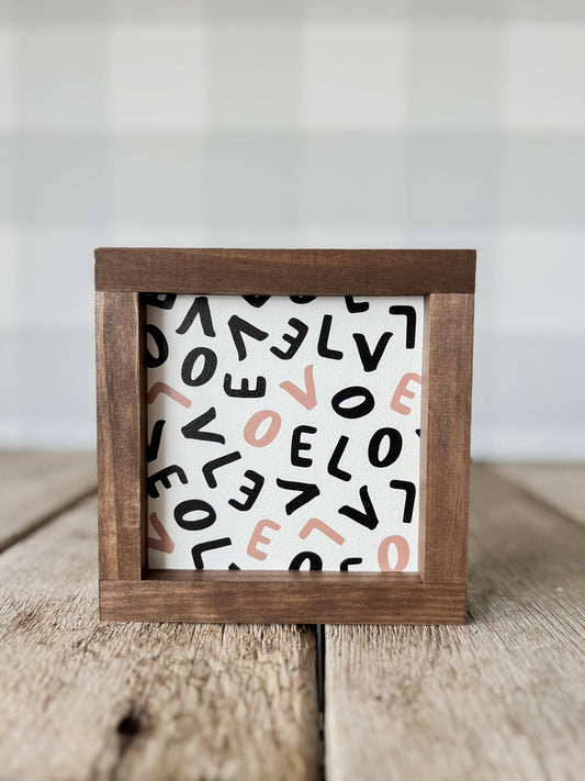 Valentines Love Sign