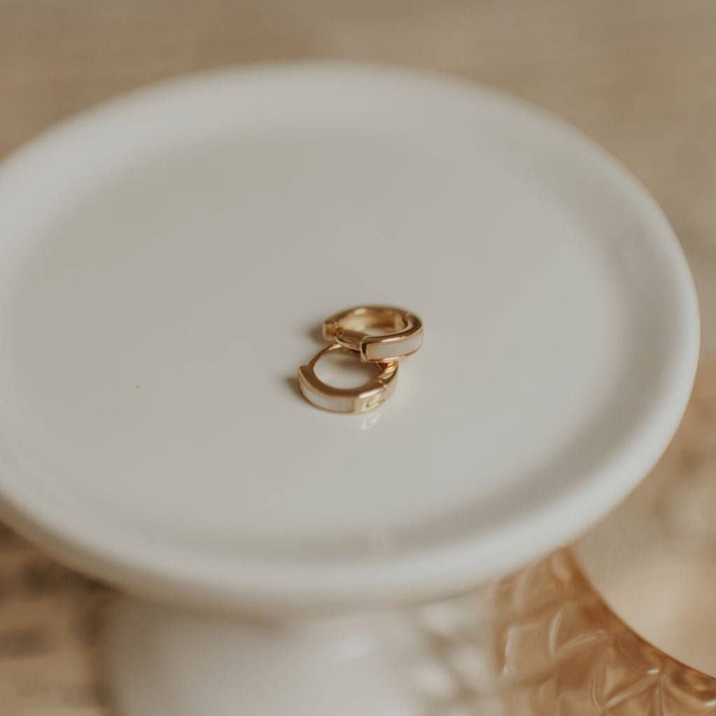 Pearl Hoops