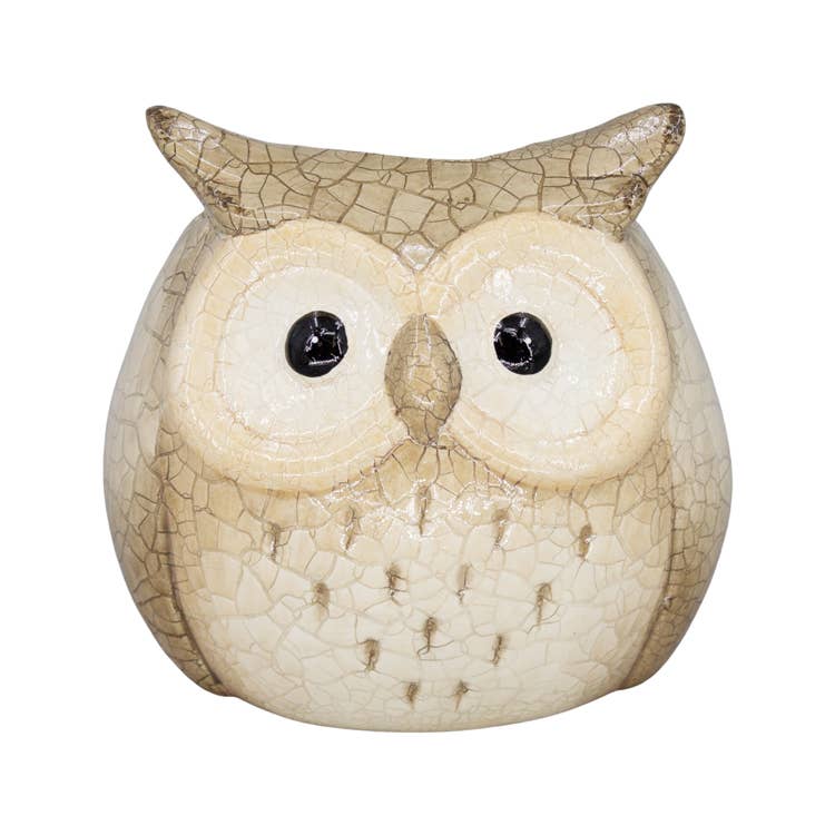 Ceramic Owl Planter