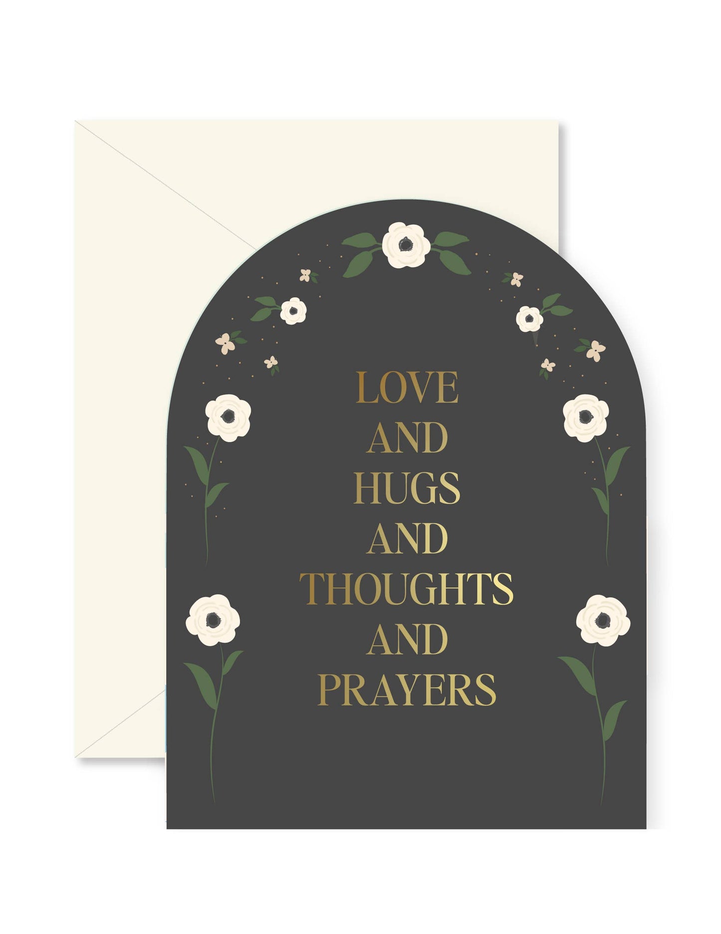 Love and Prayers Sympathy Card