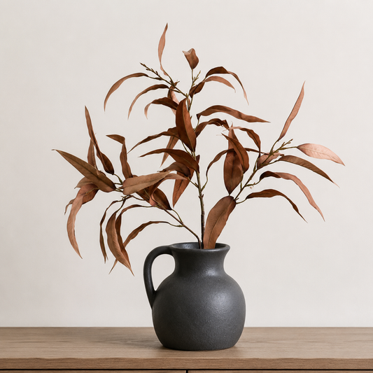 37" Brownstone Leaf Stem