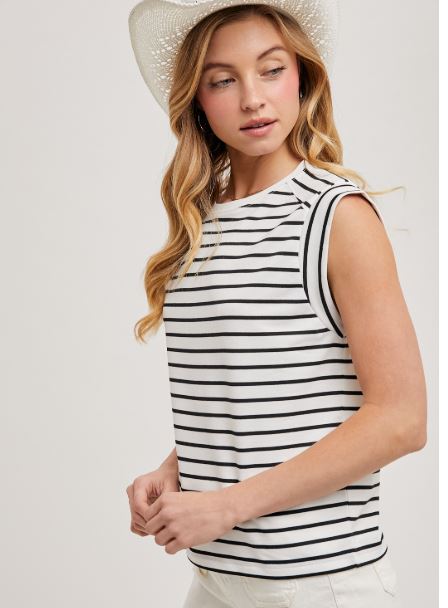 Roma Stripe Tee