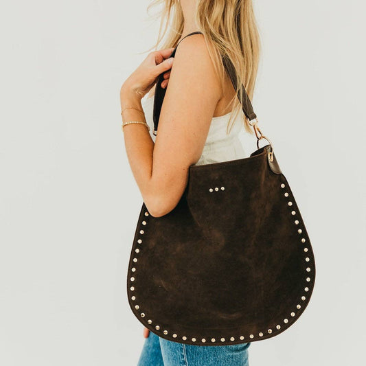 Rosalie Suede Hobo Bag
