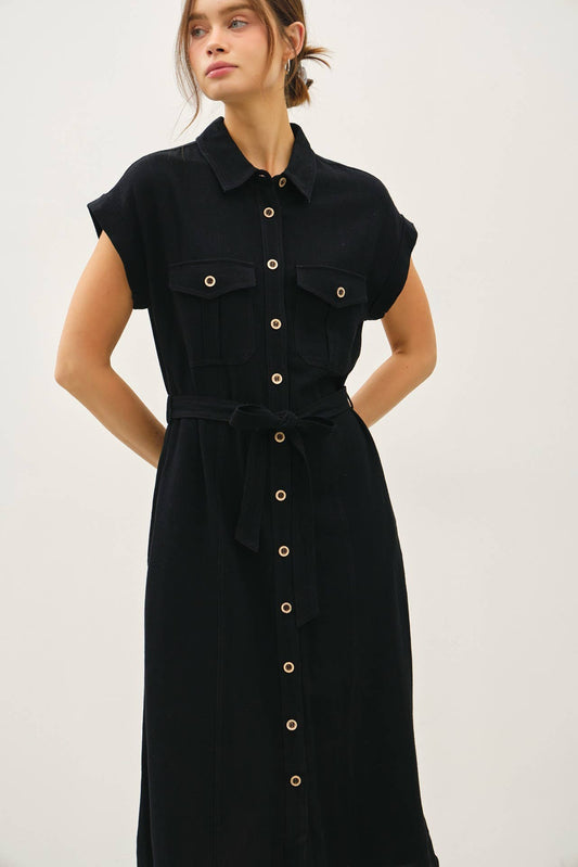 Tessie Button Down Dress