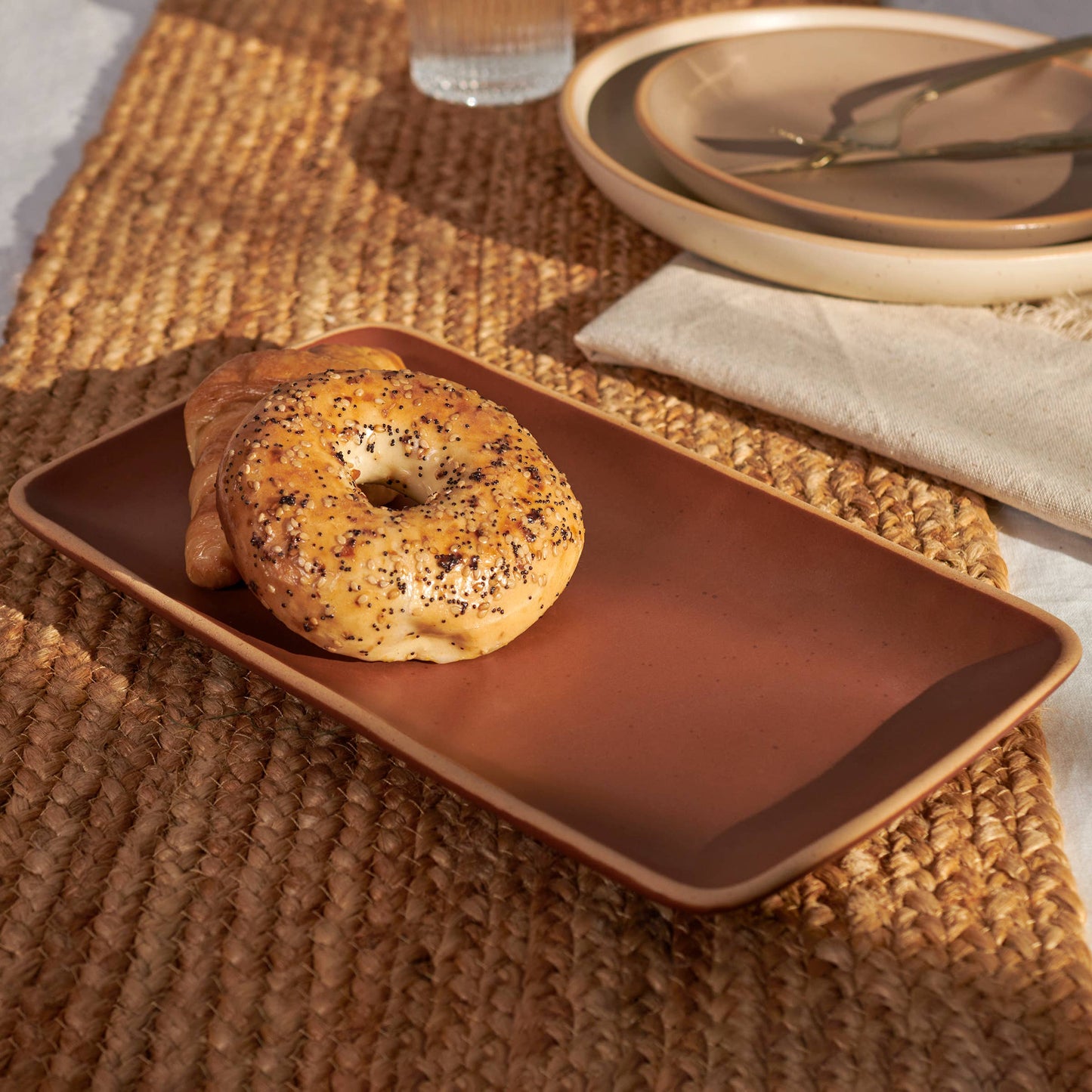 Red Cottage Platter