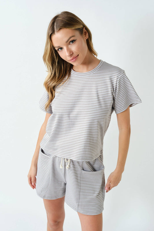 Brodie Stripe Tee