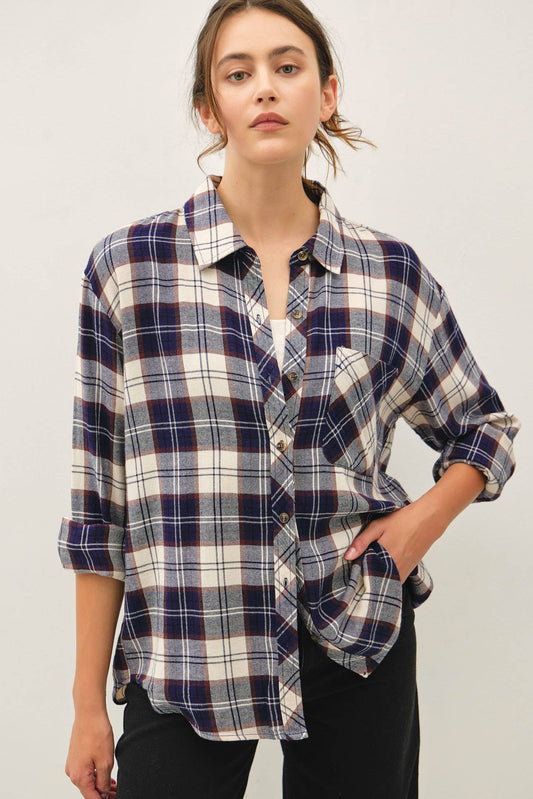 Macie Plaid Flannel