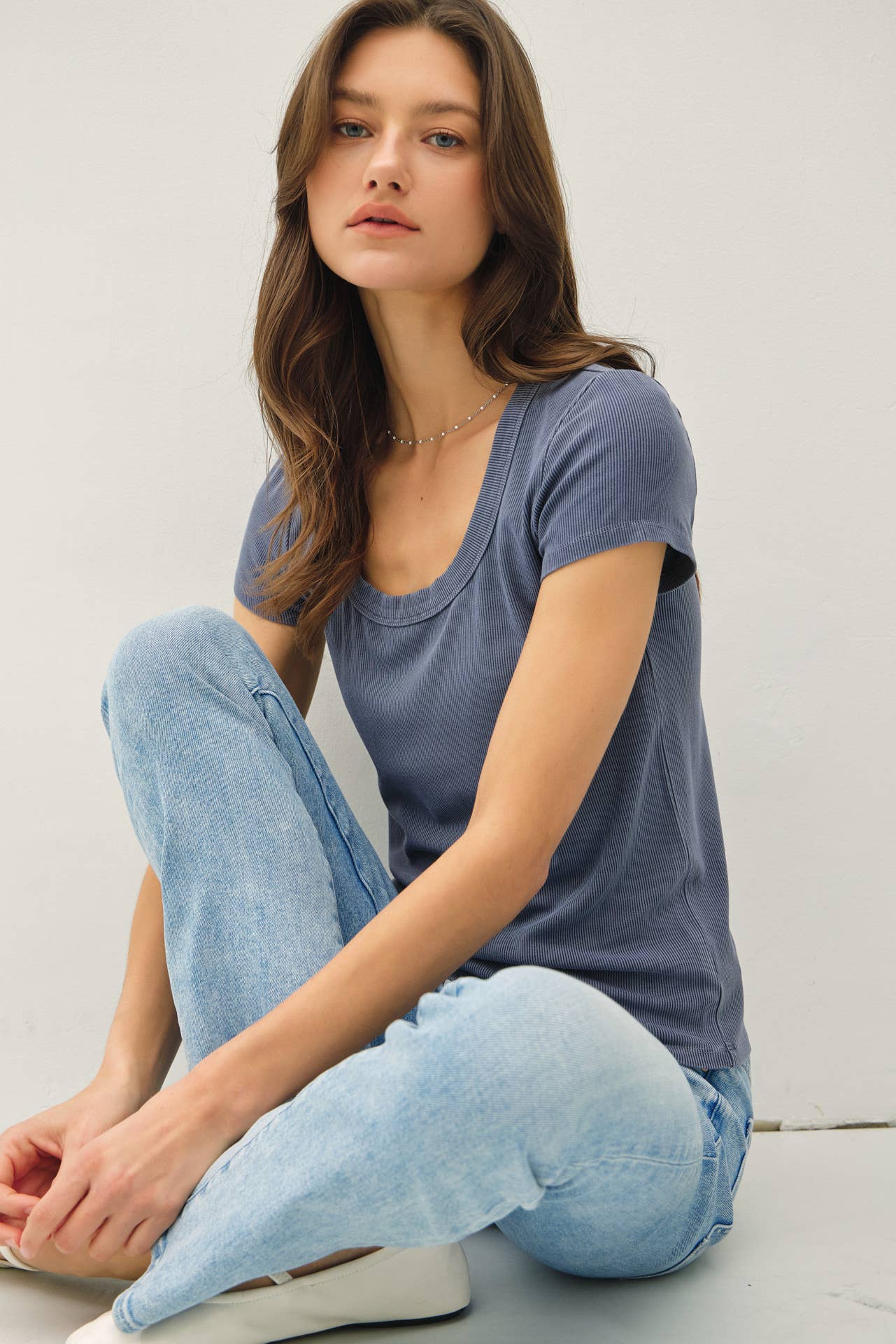 Scoop Neck Tee