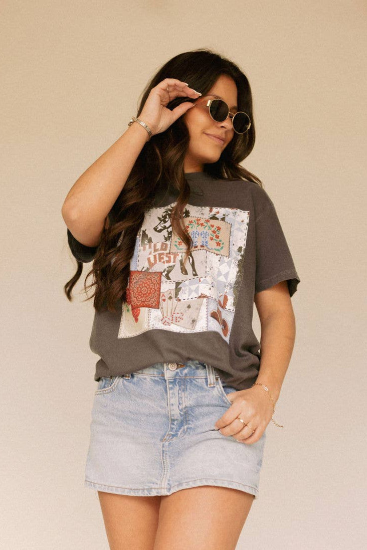 Patchwork Graphic Tee