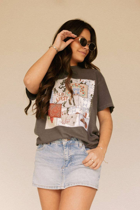 Patchwork Graphic Tee