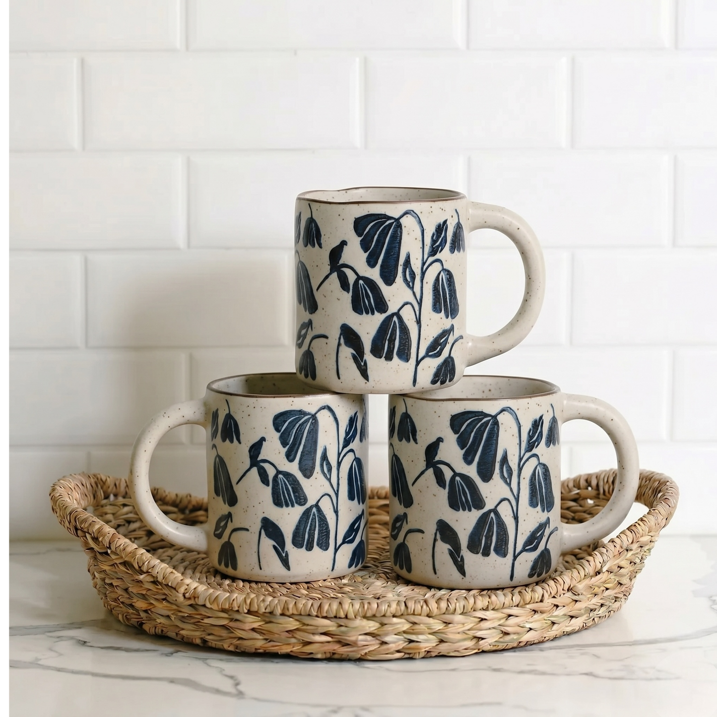 Posey Pattern Coffee Mug