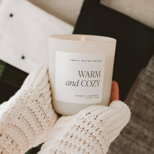 Warm and Cozy Candle 15oz | 70 Hours