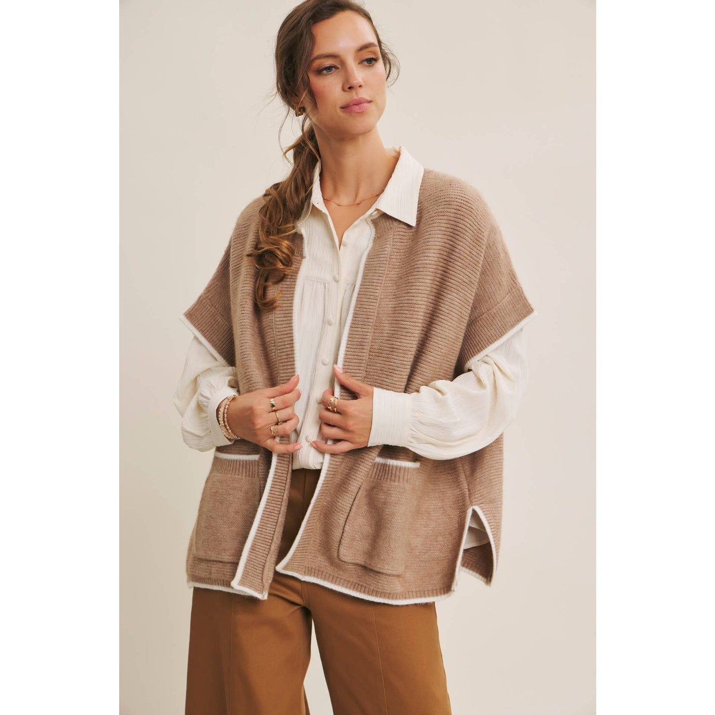 Brenna Sweater Poncho